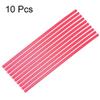 N/A Hot Glue Sticks for Hot Glue Guns, 7 mm x 10 in, Mini Glue Sticks, Pink-Red, 10 Pieces view 3