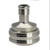 NW 5 Coupling Socket with 5 mm Hose Connection, Nickel-Plated Brass view 2