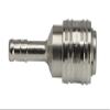 NW 5 Coupling Socket with 5 mm Hose Connection, Nickel-Plated Brass view 3