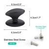 Durable Heat-Resistant Plastic Lid Knob view 2