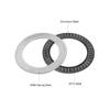 AXK5578 2AS Needle Thrust Bearing with 2 Washers, 55 mm ID, 78 mm OD, 5 mm Thick, GCr15 Steel view 2