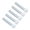 Hex Bolts, Carbon Steel, 3/8 in. (3/8-16 x 3 in.), Grade 5 UNC, Black, 5 pcs view 1
