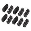 N/A 10-Piece AC 250 V 5 A Momentary 3-Terminal Push-Button Micro Switch view 1
