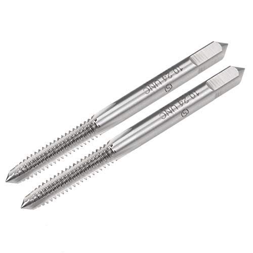 10-24 UNC Taps, Class 2A, High-Speed Steel, 2-Pack