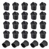 BNC Anti-Dust Cap for Female Jack, Black, 20-Pack view 1