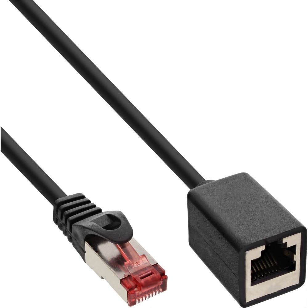 InLine 76950X Cat 6 S/FTP Patch Cable Extension, 0.5 m