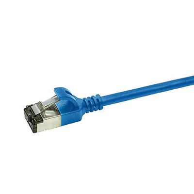 LogiLink Networking Cable, Blue, 0.5 m, Cat 6A U/FTP (STP), CQ9026S