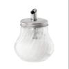 FMprofessional FLEURETTE Sugar Dispenser, 280 ml, Glass, Silver view 2