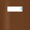 HERMA 19842 A5 Notebook Covers, Raffia Brown, 10-Pack view 1