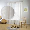 Sun World Made-to-Measure White Voile Sheer Curtain, Murcia Design, Gather Tape, 300 x 800 cm (H x W) view 1