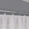 Sun World Made-to-Measure White Voile Sheer Curtain, Murcia Design, Gather Tape, 300 x 800 cm (H x W) view 2