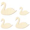 Wooden Swan – Craft & Decor, 3–50 cm, Pack of 25 view 2
