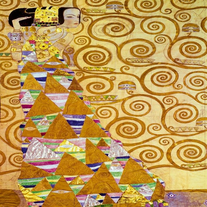 Bluebird Puzzle – Gustav Klimt, The Waiting, 1905, 1000-Piece Adult Puzzle
