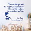 Dr. Seuss Quote Wall Decal, Cobalt Blue view 4
