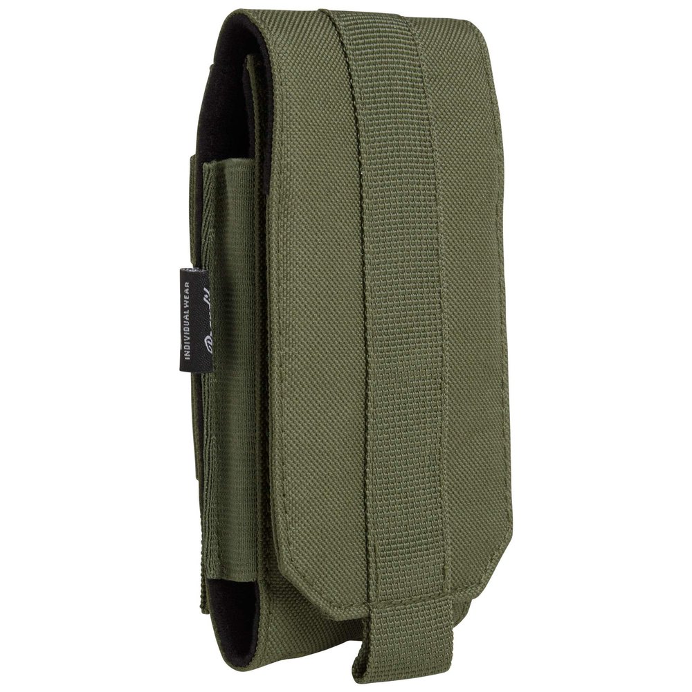 Brandit MOLLE Phone Pouch, Olive, Large