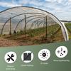 HaGa Reinforced Mesh Film 3 m x 10 m Transparent, Extra-Strong Greenhouse Cover view 2