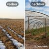 HaGa Reinforced Mesh Film 3 m x 10 m Transparent, Extra-Strong Greenhouse Cover view 3