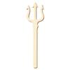 Wooden Trident for Décor & Crafts, 5–50 cm, 49 cm, 1 pc. view 1