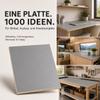 AUPROTEC 50 x 40 cm Birch Plywood Panel | Gray | 18 mm view 4