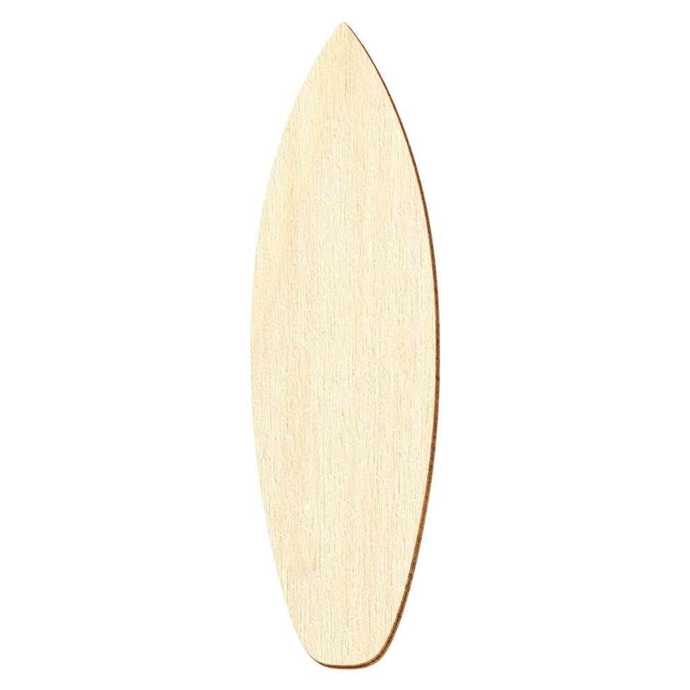 Wooden Surfboard for Décor and Crafts, 3–50 cm, Size: 39 cm, Pack of 50