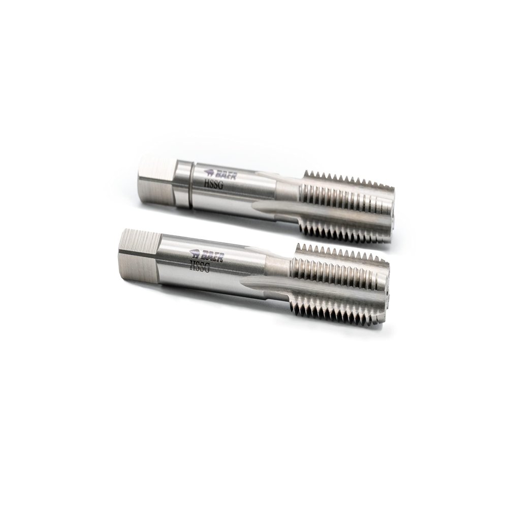 BAER HSS-G Hand Tap Set, 2-Piece, MF 12 x 1.5 – First Tap + Finishing Tap