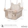 MAMOI Kids' Indoor Swing with Safety Belt, Adjustable Height 150–190 cm view 2
