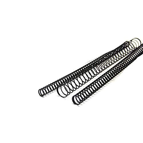 F-MINGNIAN-SPRING Steel Compression Springs, 1.2 mm Wire Diameter x (6–15) mm Outer Diameter x 305 mm Length, 3 Pieces, 1.2 x 12 x 305 mm
