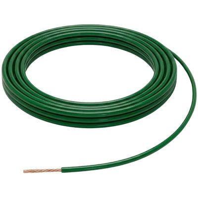 Lumonic 20 m FLRY Automotive Wire 1.5 mm² Green | Single-Core Vehicle Wire | Oil- and Fuel-Resistant, Flame-Retardant | Low Voltage