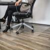 PROFOLIO Transparent Floor Protector for Offices, Adhesive, PVC, Made in Germany, 220 x 60 cm view 1