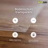 PROFOLIO Transparent Floor Protector for Offices, Adhesive, PVC, Made in Germany, 220 x 60 cm view 2