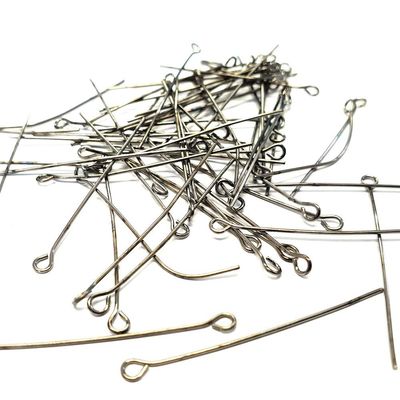 Pin Nails, 40 mm, for Jewelry Making, 50 pcs, Anthracite