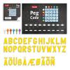 Quercetti Peg Code Board Game, Strategy Game view 3