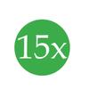 15 Premium Nonwoven Vacuum Bags for Vorwerk Kobold VB100 view 2