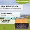 SOLARTRONICS NP4000 24V to 230V Pure Sine Wave Inverter, 4000W/8000W view 2