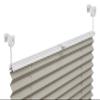 Clip-On Pleated Blind, Light-Filtering, Dark Gray, 95 x 150 cm view 3