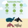 PlanToys Figurines: 4 Sea Animals view 3