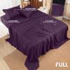 Utopia Bedding 4-Piece Sheet Set, Brushed Microfiber, Shrink- and Fade-Resistant, Easy Care (Full, Purple) view 2