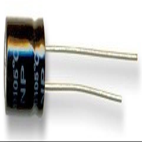 22 µF 63 V NP Aluminum Electrolytic Capacitors, 25-Pack