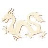 Chinese Wooden Dragon – DIY Decor, 5–50 cm, Size: 18 cm, Pack of 10 view 1