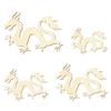 Chinese Wooden Dragon – DIY Decor, 5–50 cm, Size: 18 cm, Pack of 10 view 2