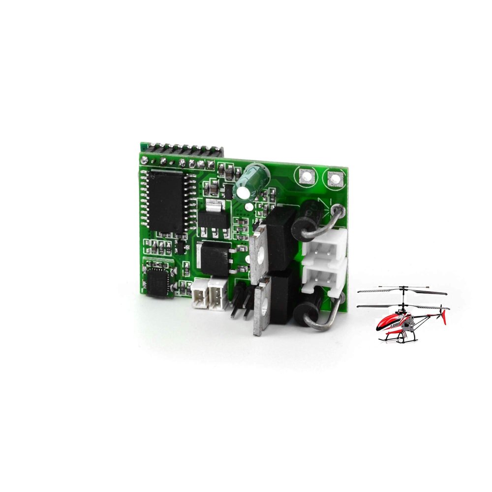 HIMOTO HSP Original 2.4GHz Receiver Board for MJX F39, F639 and Other RC Helicopter Models, PCB Receiver Unit Replacement Part