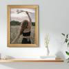Online-GalleryKing OGK Thirtyfive Picture Frame 50 x 69 cm, Gold-Washed MDF Frame, Anti-Reflective Acrylic Glass, HDF Backing view 3