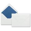 75 Royal Blue Folded Card Sets, DIN B6, 12 x 17 cm, with Lined Envelopes and Inserts view 3