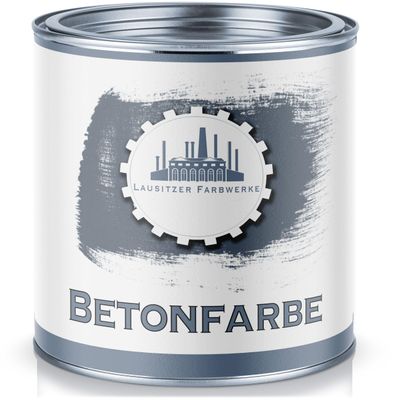 Lausitzer Farbwerke Concrete Paint, Satin-Matte Red Orange RAL 2001, 30 kg