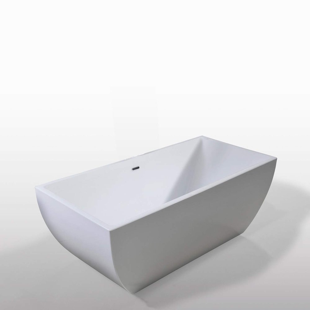 Freestanding Bathtub, Modern and Innovative Design, 170 x 75 cm, Jennifer
