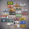 Inga 1988 Hong Kong License Plate 15.2 x 30.5 cm view 2