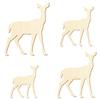 Wooden Deer - Craft Decor, 3–50 cm, Size: 13 cm, Pack of 50 view 2