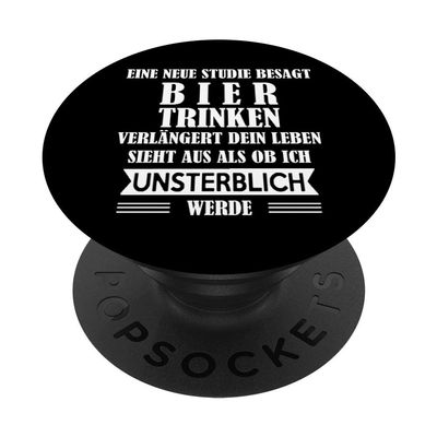 Immortal by Drinking Beer PopSockets PopGrip: Expandable Stand and Grip for Phones/Tablets with Interchangeable Top