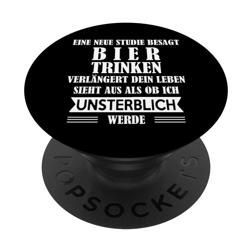 Immortal by Drinking Beer PopSockets PopGrip: Expandable Stand and Grip for Phones/Tablets with Interchangeable Top