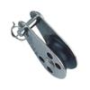 HAMBURGER TAUWERK-FABRIK EST. 1901 5-Piece Stainless Steel V4A Pulley Blocks with Pins view 1